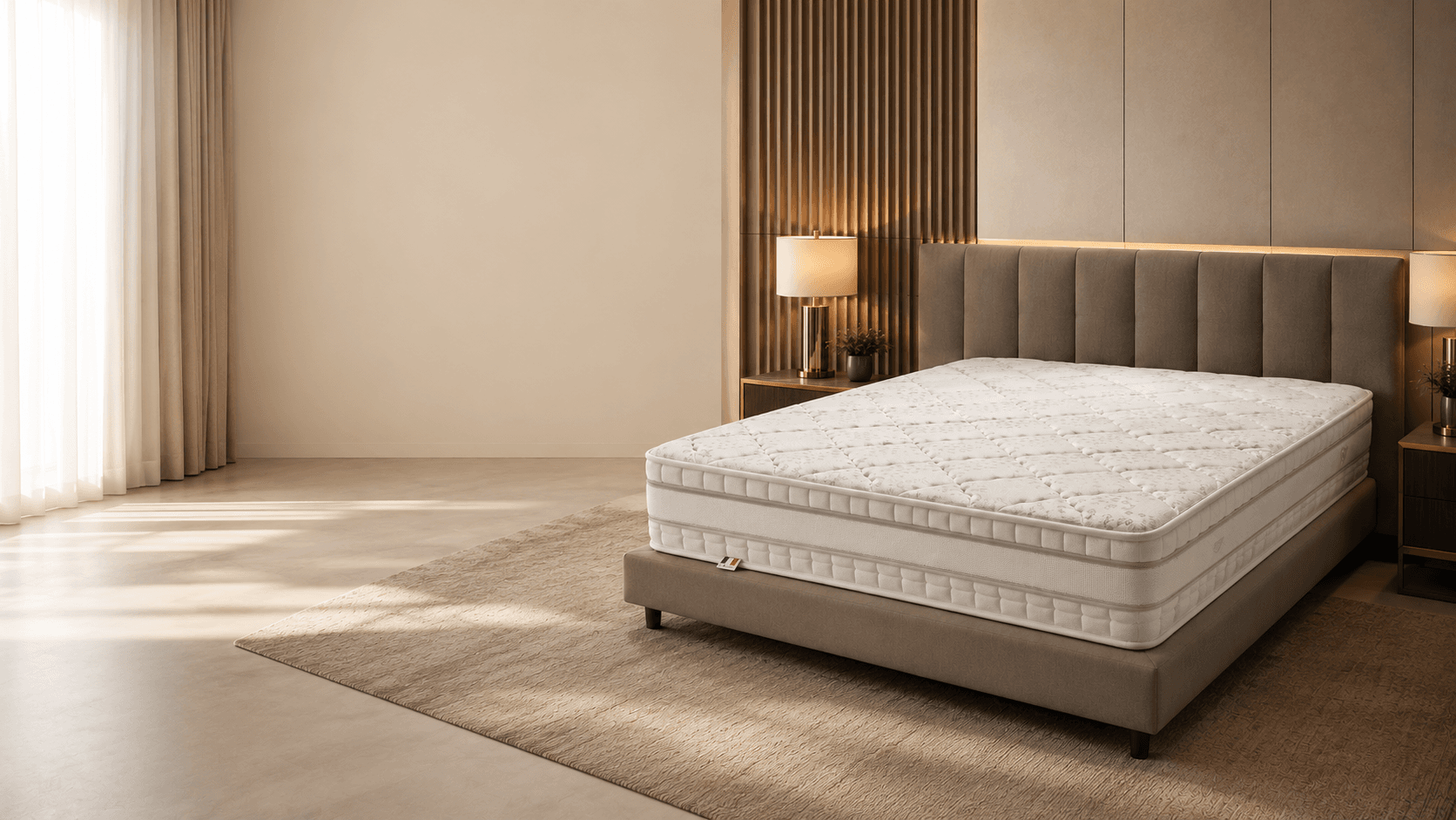 Matelas ROYAL SoftSleep dans une chambre premium